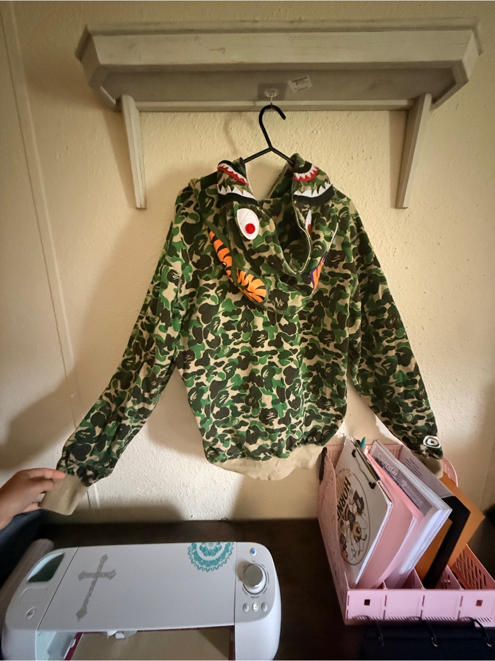 BAPE(A Bathing APE) camo shark jacket - Picture 2 of 7